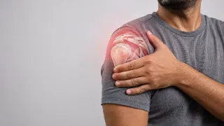 Rotator Cuff Tear and Shoulder Pain Concept - Orthopedic Medical Photo